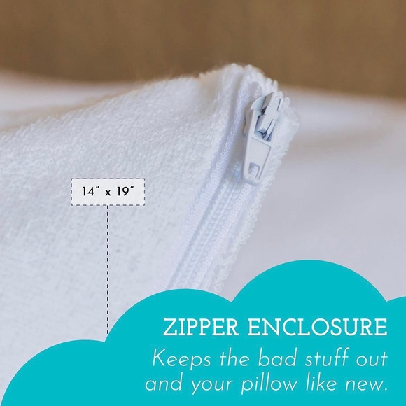 Little Sleepy Head Toddler Pillow and Pillow Protector Set - Picture 6 of 8